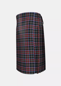 Traditional_Wilkinson_Neil_Family_Tartan_12600_kilt_left_image_with_pleated_design_and_adjustable_buckles_for_men