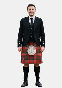 Traditional_Wilson_Clan_tartan_625_Kilt_and_Argyle_Jacket_Kilt_Outfits_front_image