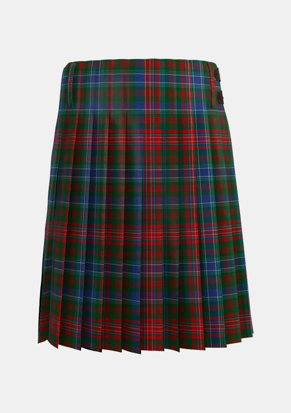 Traditional_Wilson_Janet_2_Tartan_625_kilt_back_image_with_pleated_design_and_adjustable_buckles_for_men