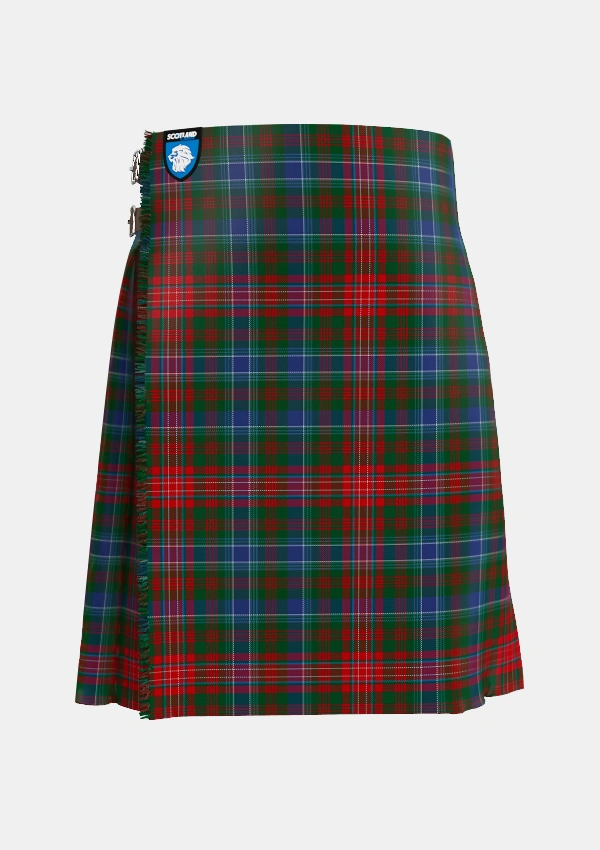 Traditional_Wilson_Janet_2_Tartan_625_kilt_front_image_with_pleated_design_and_adjustable_buckles_for_men