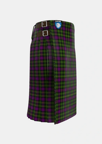 Traditional_Wilsons_No064_Tartan_5610_kilt_right_image_with_pleated_design_and_adjustable_buckles_for_men