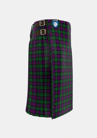Traditional_Wilsons_No150_Tartan_697_kilt_right_image_with_pleated_design_and_adjustable_buckles_for_men