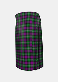 Traditional_Wilsons_No175_Tartan_5593_kilt_left_image_with_pleated_design_and_adjustable_buckles_for_men