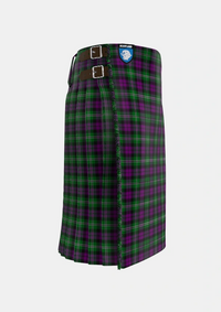 Traditional_Wilsons_No175_Tartan_5593_kilt_right_image_with_pleated_design_and_adjustable_buckles_for_men