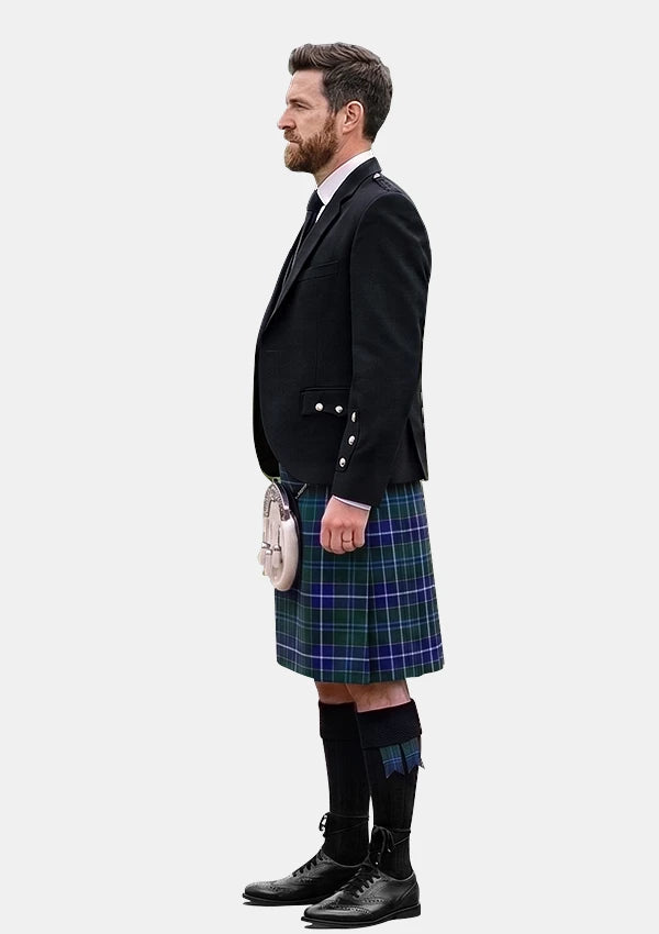 Traditional_Wishart_Hunting_Tartan_2105_Kilt_and_Argyle_Jacket_Kilt_Outfits_left_image