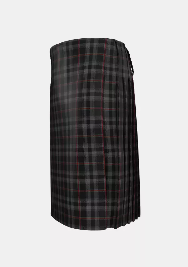 Traditional_Witches_Blood_The_Tartan_11495_kilt_left_image_with_pleated_design_and_adjustable_buckles_for_men