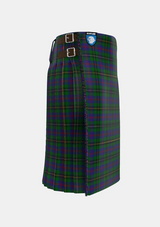 Traditional_Wood_Tartan_kilt_6630_right_image_with_pleated_design_and_adjustable_buckles_for_men