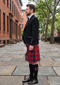 Traditional_Wotherspoon_Tartan_741_Kilt_and_Argyle_Jacket_Kilt_Outfit_left_image