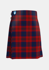Traditional_Wotherspoon_Tartan_kilt_741_front_image_with_pleated_design_and_adjustable_buckles_for_men