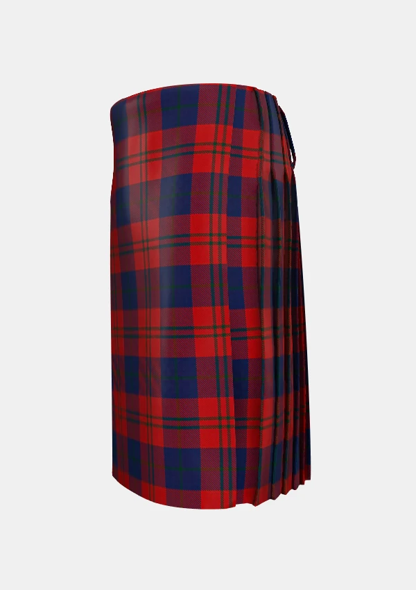 Traditional_Wotherspoon_Tartan_kilt_741_left_image_with_pleated_design_and_adjustable_buckles_for_men