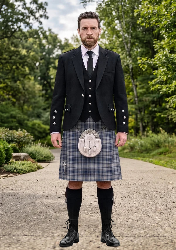 Traditional_Yorkshire_Tartan_3151_Kilt_and_Argyle_Jacket_Kilt_Outfit_front_image