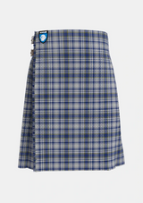 Traditional_Yorkshire_Tartan_kilt_3151_front_image_with_pleated_design_and_adjustable_buckles_for_men