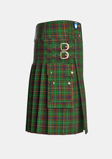 Utility_Allen_Northumbrian_Tartan_3208_kilt_right_image_with_pleated_design_and_adjustable_buckles_for_men