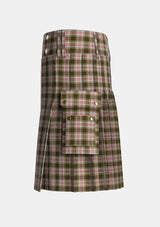 Utility_Anderson_Dress_Tartan_1514_kilt_left_image_with_pleated_design_and_adjustable_buckles_for_men