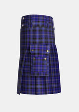 Utility_Arnold_Tartan_10751_kilt_left_image_with_pleated_design_and_adjustable_buckles_for_men