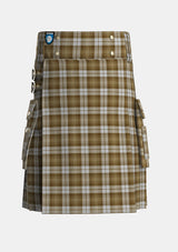 Utility_Baillie_Dress_Tartan_6379_kilt_front_image_with_pleated_design_and_adjustable_buckles_for_men