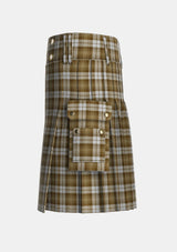 Utility_Baillie_Dress_Tartan_6379_kilt_left_image_with_pleated_design_and_adjustable_buckles_for_men