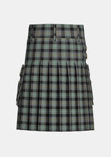 Utility_Beal_Richard_Family_Tartan_13513_kilt_back_image_with_pleated_design_and_adjustable_buckles_for_men