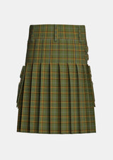 Utility_Beattie_Tartan_13259_kilt_back_image_with_pleated_design_and_adjustable_buckles_for_men