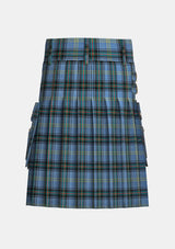 Utility_Bell_tartan_1489_kilt_back_image_with_pleated_design_and_adjustable_buckles_for_men