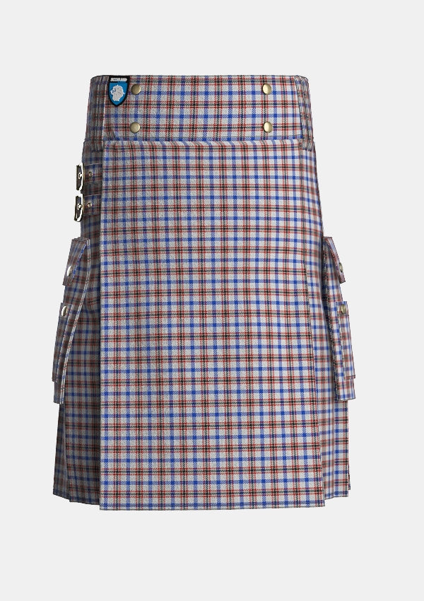 Utility_Boswell_Dress_Tartan_6359_kilt_front_image_with_pleated_design_and_adjustable_buckles_for_men