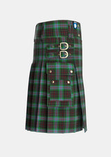 Utility_Brodie_Hunting_Tartan_1334_kilt_right_image_with_pleated_design_and_adjustable_buckles_for_men