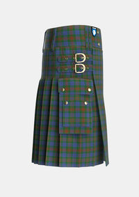 Utility_Buchanan_Hunting_Official_Tartan_604_kilt_right_image_with_pleated_design_and_adjustable_buckles_for_men