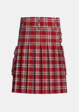 Utility_Cameron_Hose_2_Tartan_1598_kilt_back_image_with_pleated_design_and_adjustable_buckles_for_men