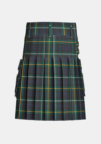 Utility_Campbell_of_Argyll_Modern_Tartan_kilt_back_image_with_pleated_design_and_adjustable_buckles_for_men