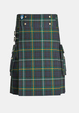 Utility_Campbell_of_Argyll_Modern_Tartan_kilt_front_image_with_pleated_design_and_adjustable_buckles_for_men