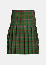 Utility_Carroll_O_Reed_Tartan_4471_kilt_back_image_with_pleated_design_and_adjustable_buckles_for_men