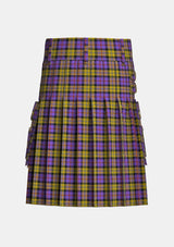 Utility_Casey_Tartan_6914_kilt_back_image_with_pleated_design_and_adjustable_buckles_for_men
