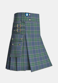 Utility_Chambers_Bay_Tartan_11350_kilt_side_image_with_pleated_design_and_adjustable_buckles_for_men