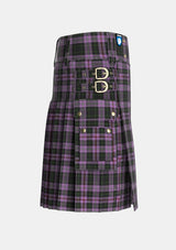 Utility_Chapman_Personal_Tartan_5924_kilt_right_image_with_pleated_design_and_adjustable_buckles_for_men