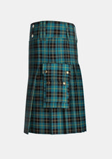 Utility_Charnley_William_Francis_Tartan_11906_kilt_left_image_with_pleated_design_and_adjustable_buckles_for_men