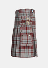 Utility_Clayton_Dress_Tartan_4529_kilt_right_image_with_pleated_design_and_adjustable_buckles_for_men
