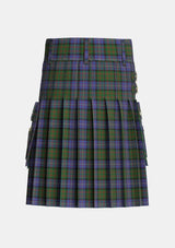 Utility_Cochrane_1984_Tartan_978_kilt_back_image_with_pleated_design_and_adjustable_buckles_for_men