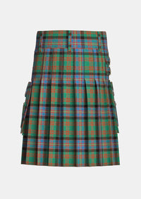 Utility_Cochrane_tartan_994_kilt_back_image_with_pleated_design_and_adjustable_buckles_for_men