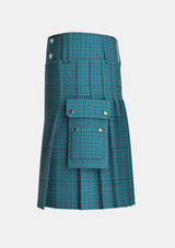 Utility_Cole_Dale_Tartan_11482_kilt_left_image_with_pleated_design_and_adjustable_buckles_for_men