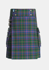 Utility_Cooper_Couper_Tartan_332_kilt_front_image_with_pleated_design_and_adjustable_buckles_for_men