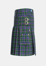 Utility_Couper_of_Gogar_Tartan_74_kilt_right_image_with_pleated_design_and_adjustable_buckles_for_men