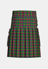Utility_Creek_Indian_Nation_Tartan_4610_kilt_back_image_with_pleated_design_and_adjustable_buckles_for_men