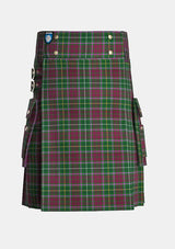 Utility_Crosby_Tartan_4223_kilt_front_image_with_pleated_design_and_adjustable_buckles_for_men