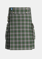 Utility_Dalgliesh_Dress_Tartan_4651_kilt_front_image_with_pleated_design_and_adjustable_buckles_for_men