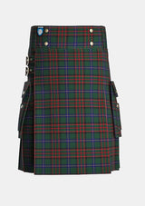 Utility_Day_Paul_Maitland_Tartan_12891_kilt_front_image_with_pleated_design_and_adjustable_buckles_for_men