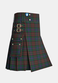 Utility_Day_Paul_Maitland_Tartan_12891_kilt_side_image_with_pleated_design_and_adjustable_buckles_for_men