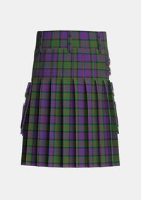Utility_Denovan_The_Lairdship_of_Personal_Tartan_36_kilt_back_image_with_pleated_design_and_adjustable_buckles_for_men