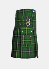 Utility_Duffy_Tartan_2172_kilt_right_image_with_pleated_design_and_adjustable_buckles_for_men