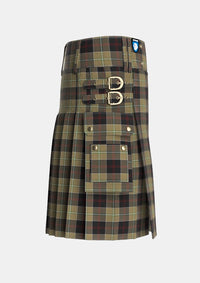 Utility_Dunlop_Hunting_Tartan_1205_kilt_right_image_with_pleated_design_and_adjustable_buckles_for_men