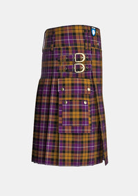 Utility_Dutch_Tartan_1134_kilt_right_image_with_pleated_design_and_adjustable_buckles_for_men